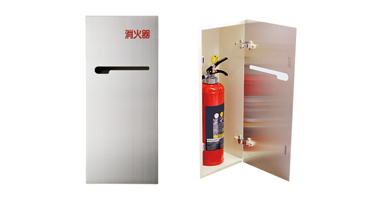 アウトレット 長島 神栄ホームクリエイト 消火器ボックス（全埋込型） SK-FEB-22D [消火器 消火器ボックス 消火器BOX 消火器収納]  消火器、消防用品
